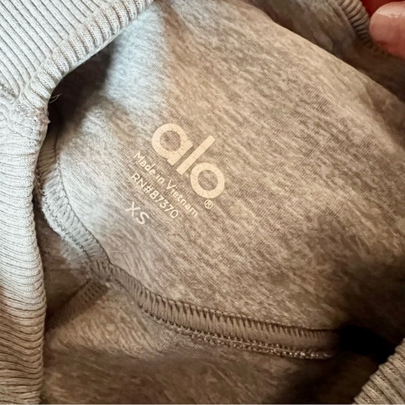 Alo high waist alosoft lounge leggings Heather gray XS - Picture 5 of 5